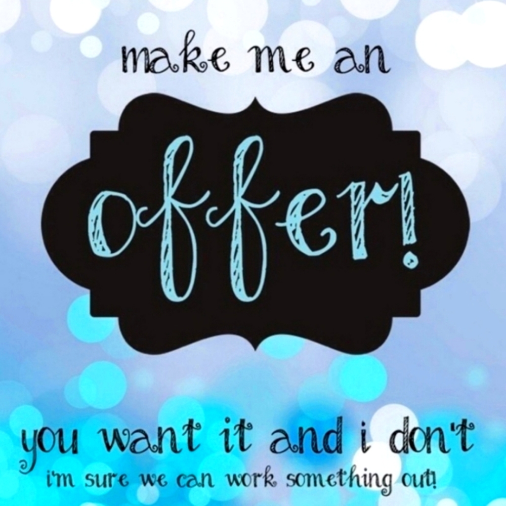 Make me an offer!